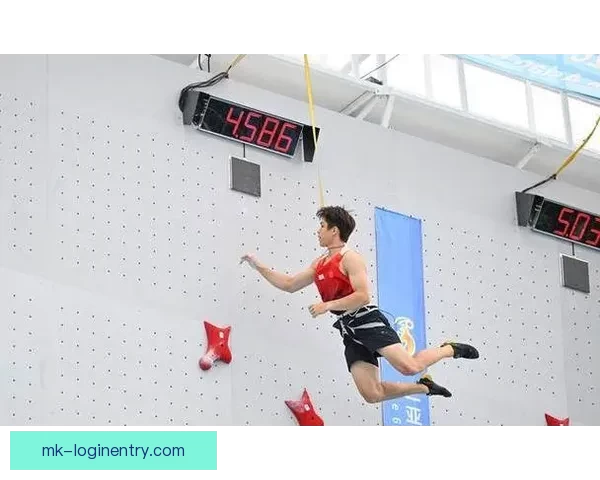 三亚亚沙会赵一程创男子速度攀岩新世界纪录震撼全场